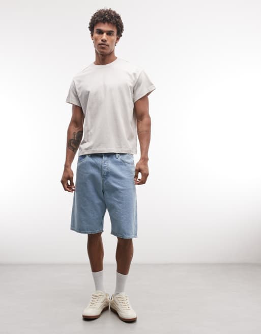 Weekday cap sleeve t-shirt in beige, 2 of 5