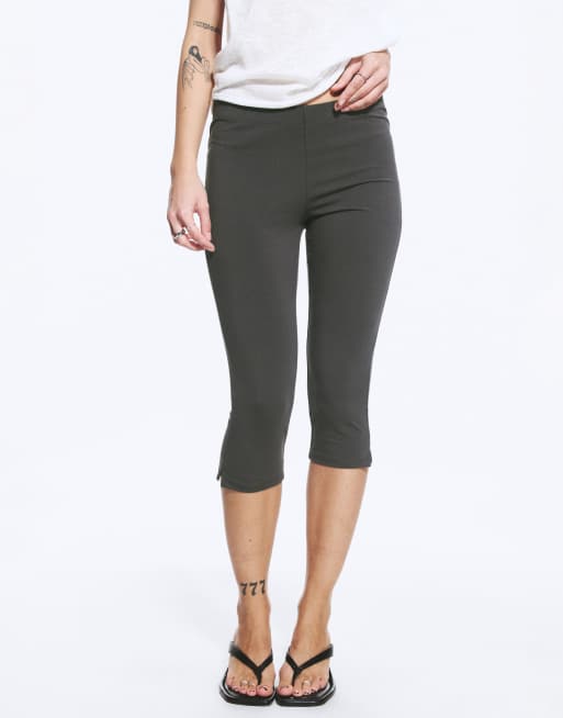 Weekday – Caprihose in Dunkelgrau, 3 von 4