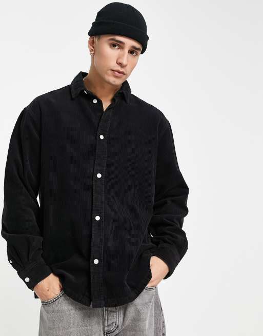 Black store cord shirt