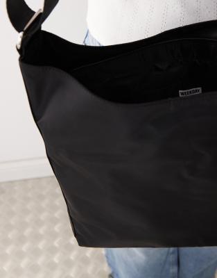 Weekday Carry Oversized Shoulder Bag In Black