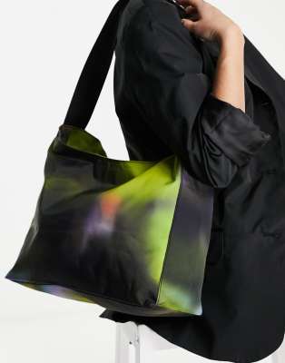 Weekday Carry Recycled Printed Shoulder Bag In Multi ModeSens