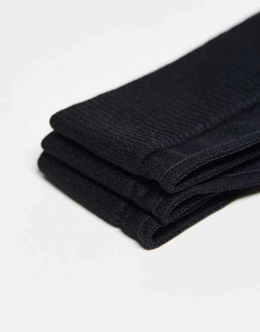 Weekday - Cat - Lot de 3 strings sans coutures - Noir, 4 de 4