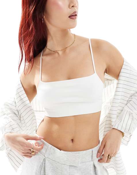 Weekday Cat Seamless bra in White - view 1
