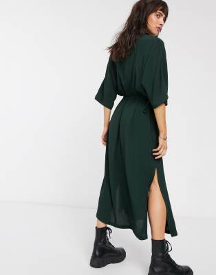 weekday wrap dress