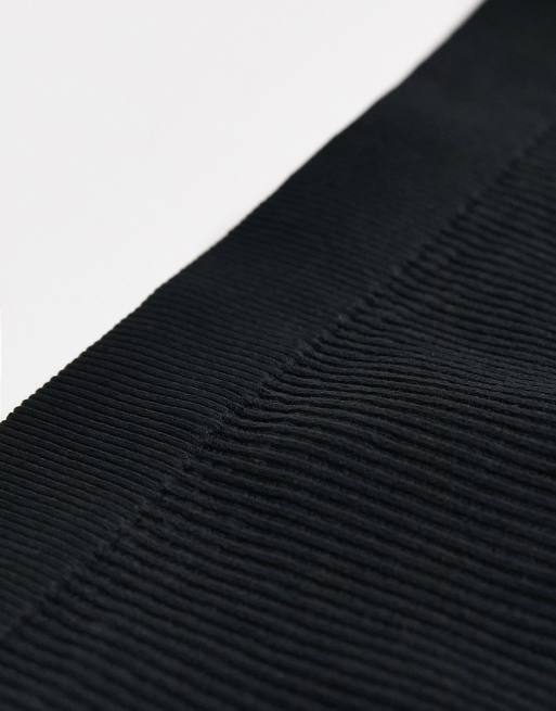 Weekday – Cat – Zestaw 3 par czarnych thongów z prążkowanego poliamidu – BLACK, 3 z 4