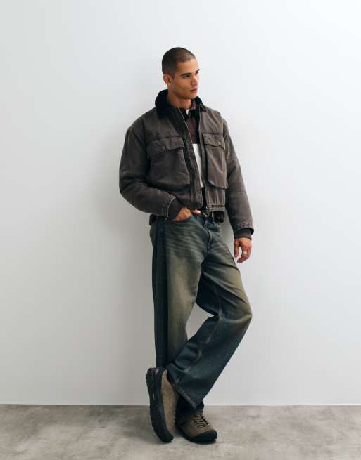 Weekday - chaqueta utility estilo barn en mole, 2 de 5