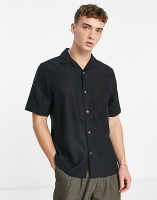 Weekday Chill Short Sleeve Shirt In Black