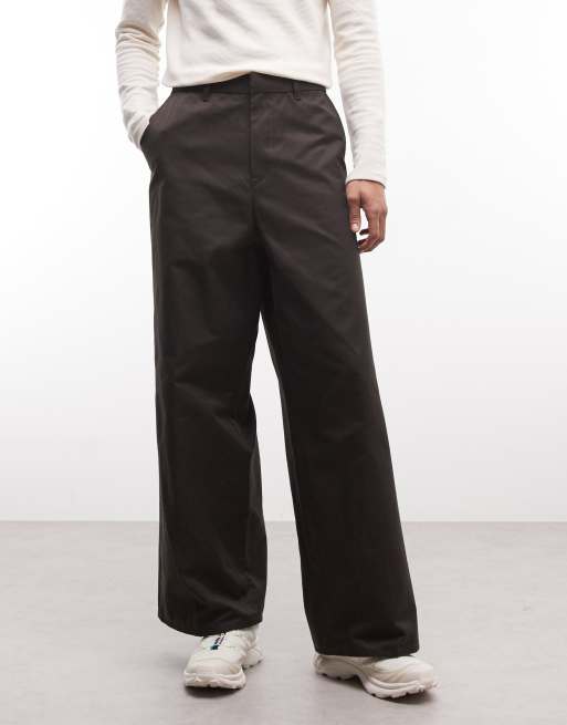 Weekday - Chino ampi grigio scuro, 2 di 5
