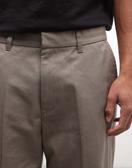 Weekday – Chinohose mit lockerem Schnitt in Maulwurfbraun, 5 von 5
