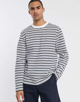 asos striped long sleeve top