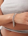 [Weekday] Weekday chunky chain bracelet in silver No Size Silver