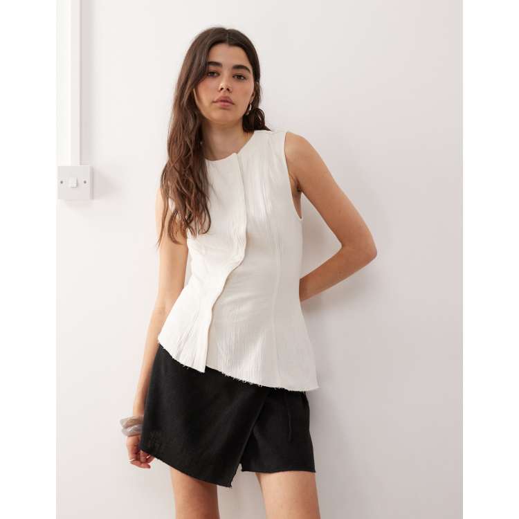 【BLACKUP】Lipton Wool Pleated Mini Skirt Pants Penelope Pleated Skirt In Cotton Poplin – Alex Mill