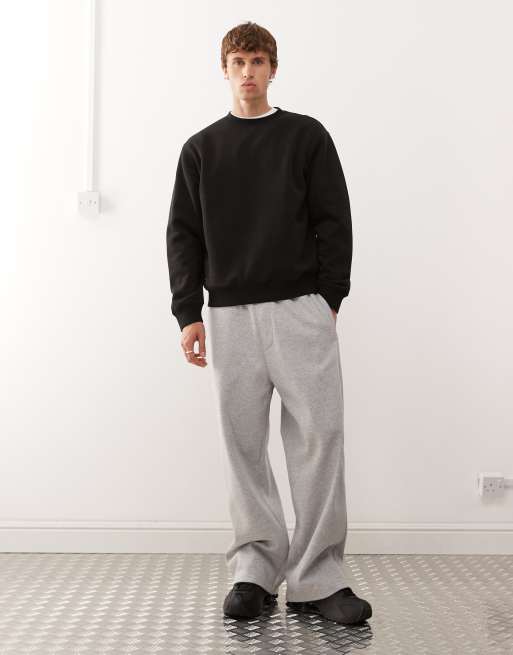 Weekday – Classic-Fit-Sweatshirt in Schwarz, 2 von 5