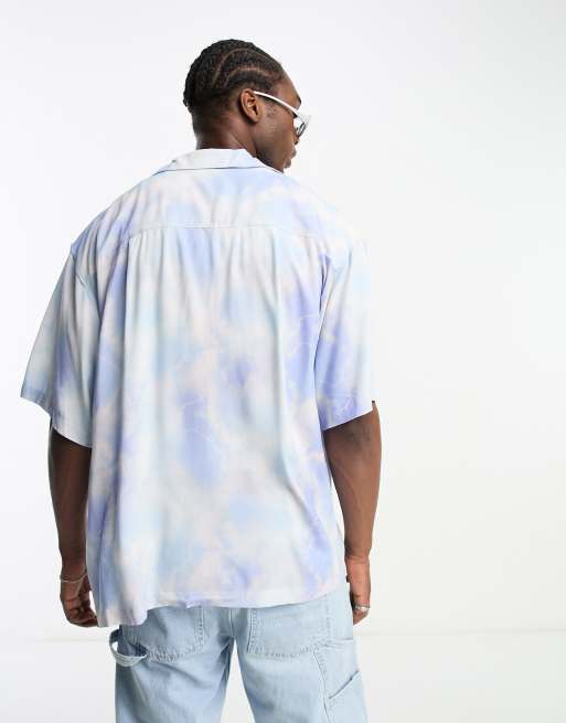 pink and white tie dye shirt