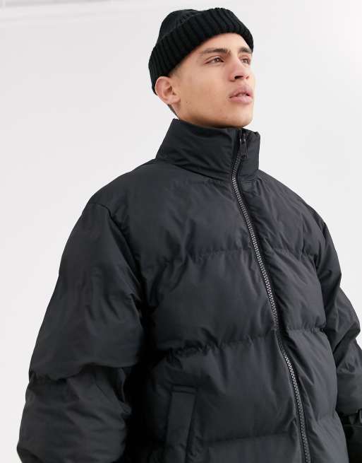 cole puffer jacket - Black