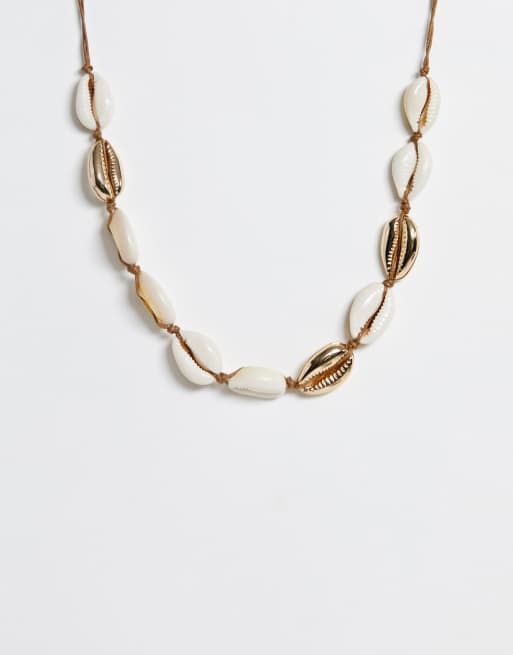 Weekday - Collarino con conchiglia sintetica