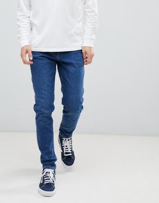 Weekday Cone slim tapered jeans gene blue