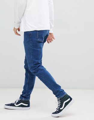 weekday cone tapered jeans