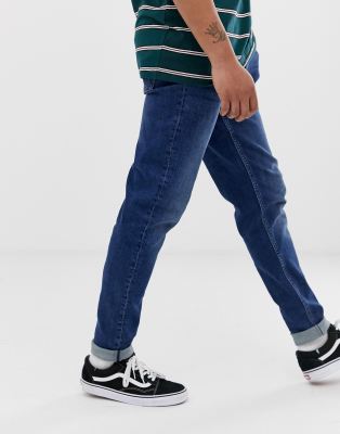 weekday cone tapered jeans