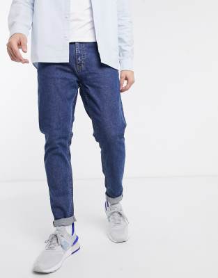 weekday tapered jeans