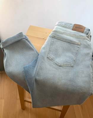 weekday cone tapered jeans