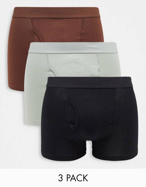 Weekday - Confezione da 3 boxer multicolore