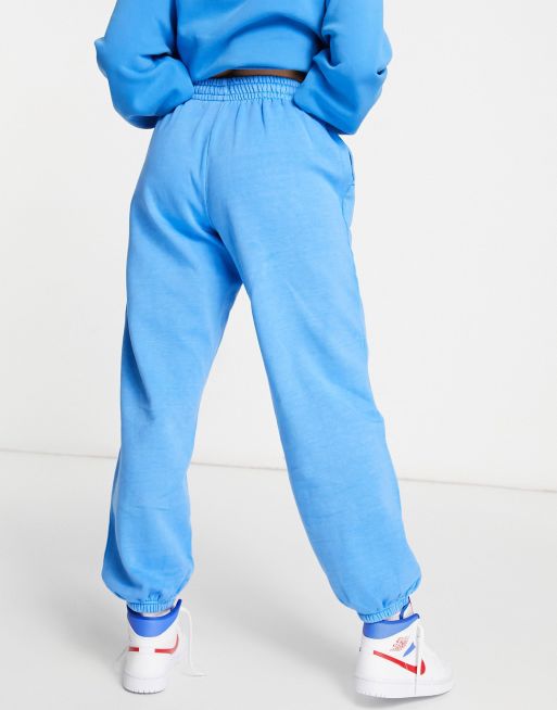 Coffee Run Cutie High Waist Butter Soft Joggers in Sky Blue