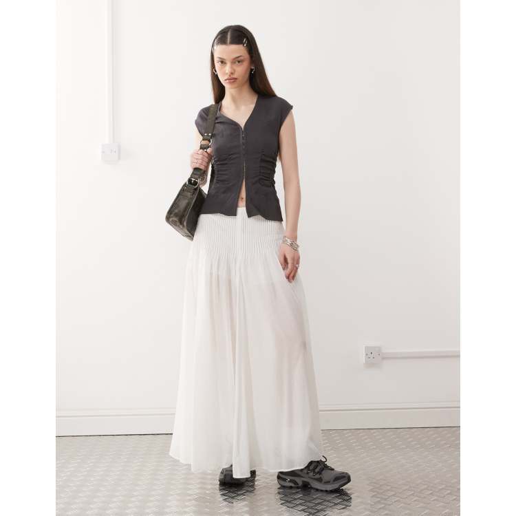 Yoli Cotton gather skirt サイズ2 オフホワイト 【公式通販】