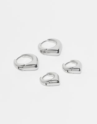 Weekday - Créoles à picots - Argenté