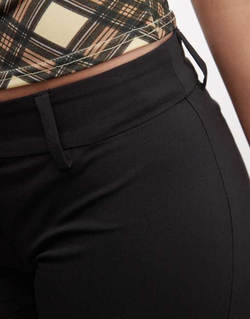 Weekday cropped tailored trousers in black, 4 of 5