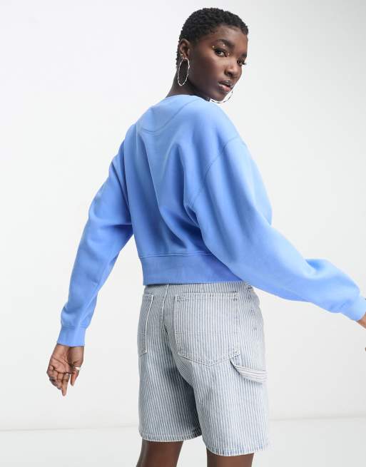 Weekday huge hot sale cropped sweatshirt