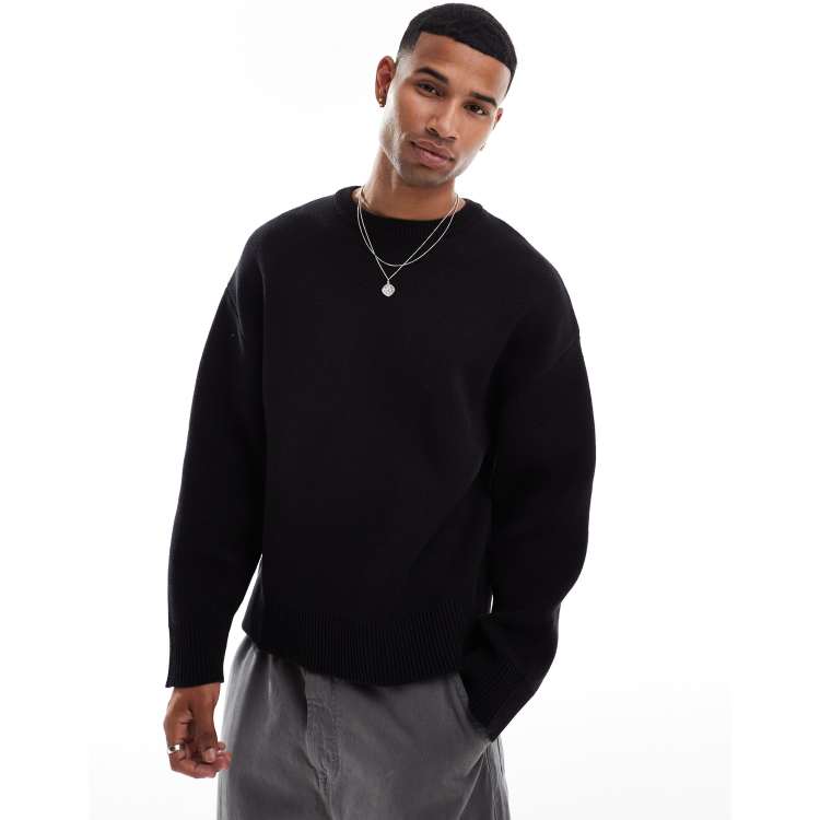 Séfr BLACK sweater S Haru Sweater - Black Alpaca - Sefr-online