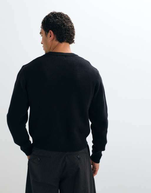 Weekday – Czarny sweter, 5 z 5