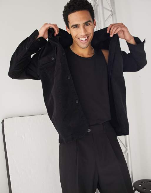 asos cord overshirt