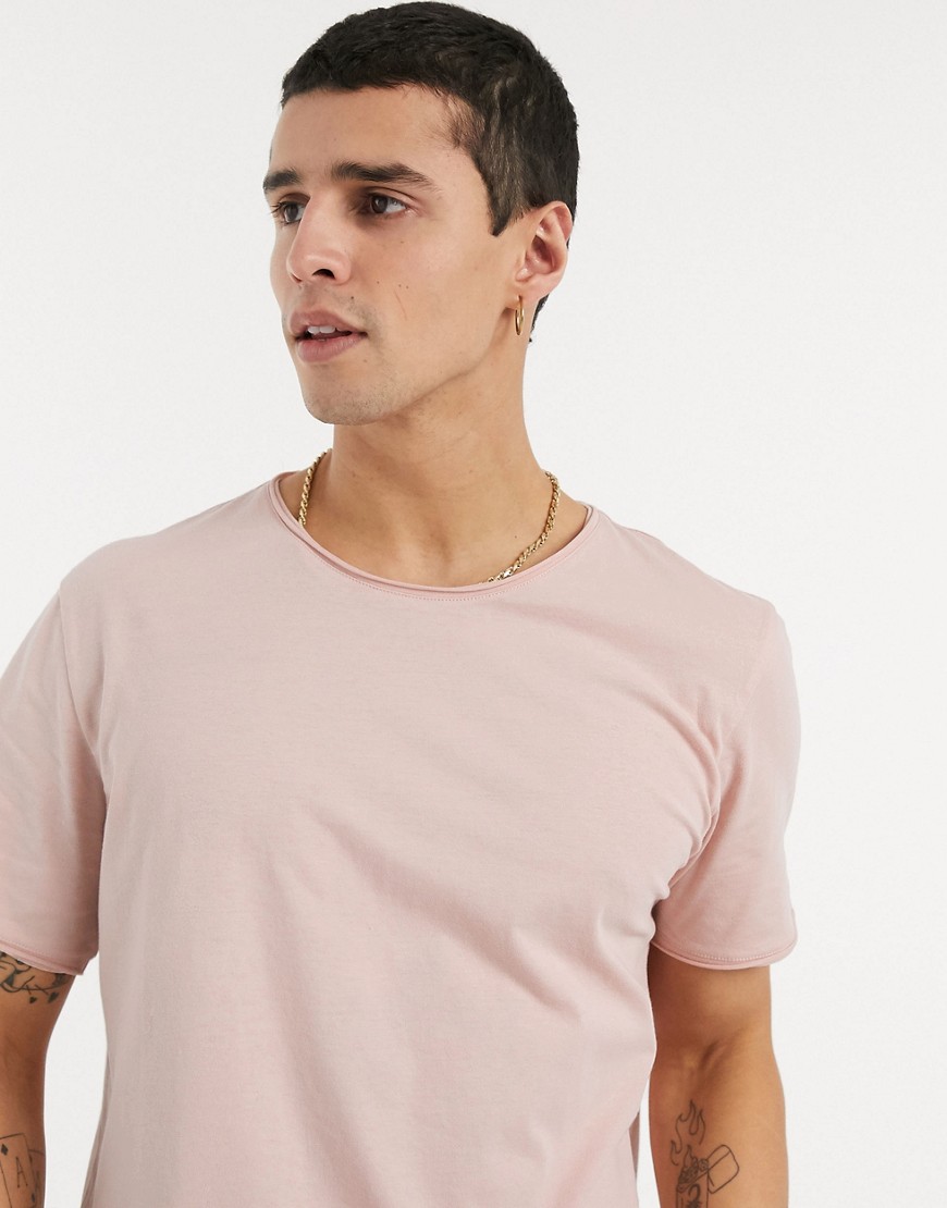 Weekday - Dark - T-shirt in roze