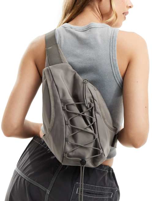 Weekday - Demi - Crossbody tas in molgrijs