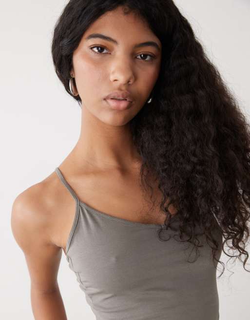 Weekday Demi singlet in grey, 4 of 4