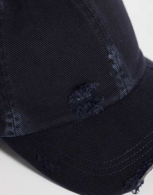 Weekday distressed cap in washed black, 2 of 3
