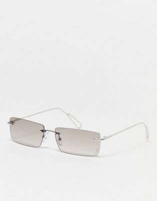 Weekday Drive sunglasses in silver