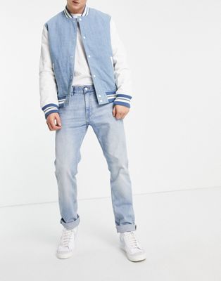 Weekday easy jeans in poppy blue - ASOS Price Checker