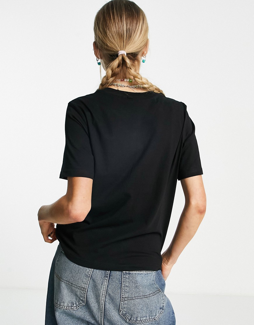 Essence - Confezione da 2 t-shrit in cotone nera e bianca - MULTI-Multicolore - Weekday T-shirt donna  - immagine3