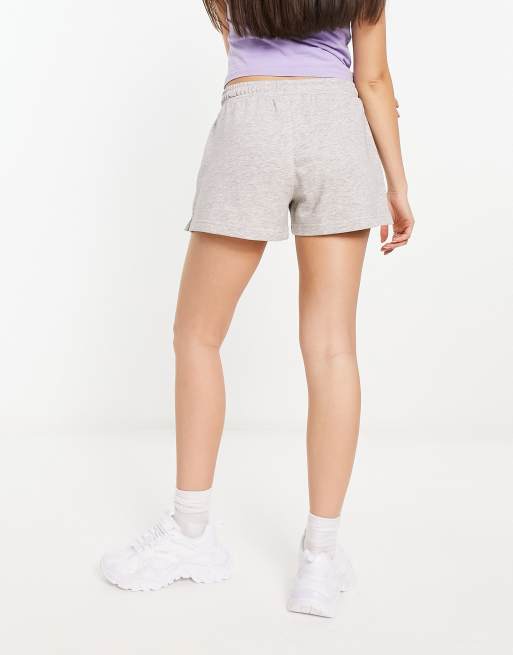 Weekday - Essence - Gråmelerede jerseyshorts - Kun hos ASOS, 2 af 4