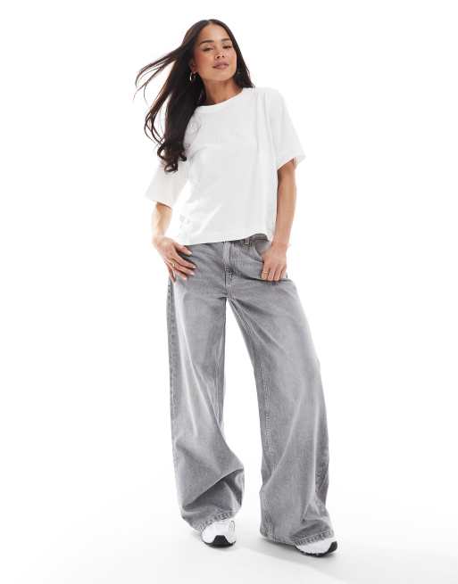 売れ筋商品|||ウィークデイ Tシャツ レディース トップス ESSENCE STANDARD  - Basic T-shirt - white 204719381-1-white?$n_750w$&wid
