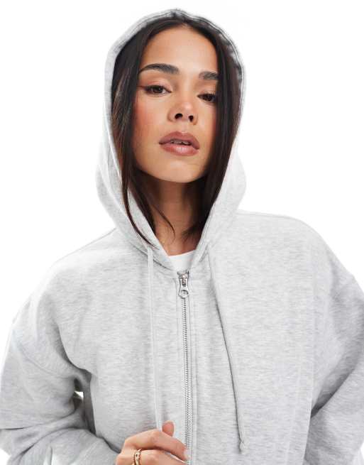 Weekday oversized hoodie in gray