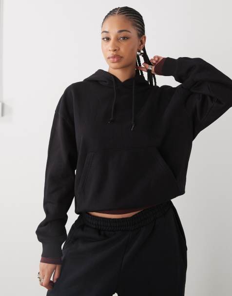 Weekday – Essence – Svart huvtröja - view 1