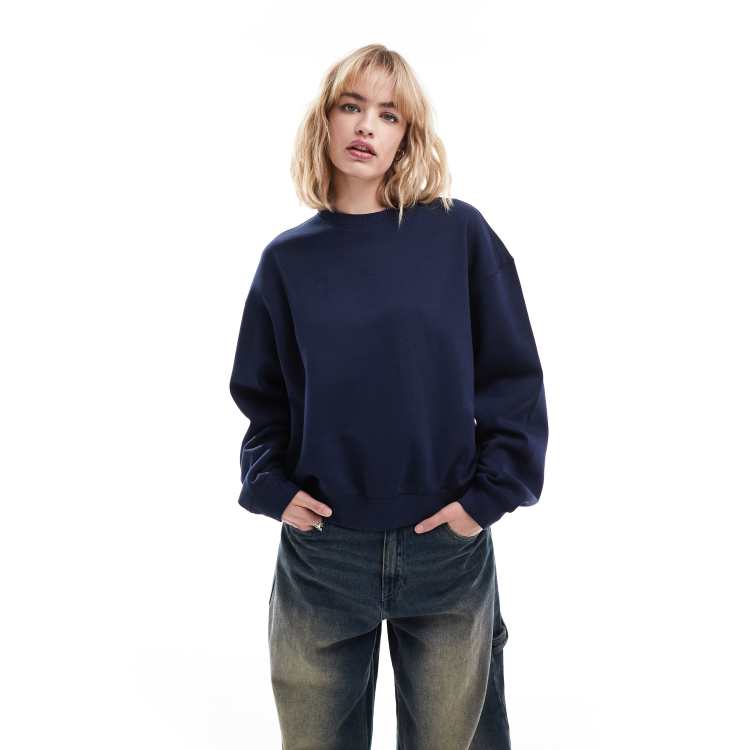トップス ennoy PROFESSIONAL CREW SWEAT NAVY S Supersoft Crew Neck Sweatshirt – MONROW