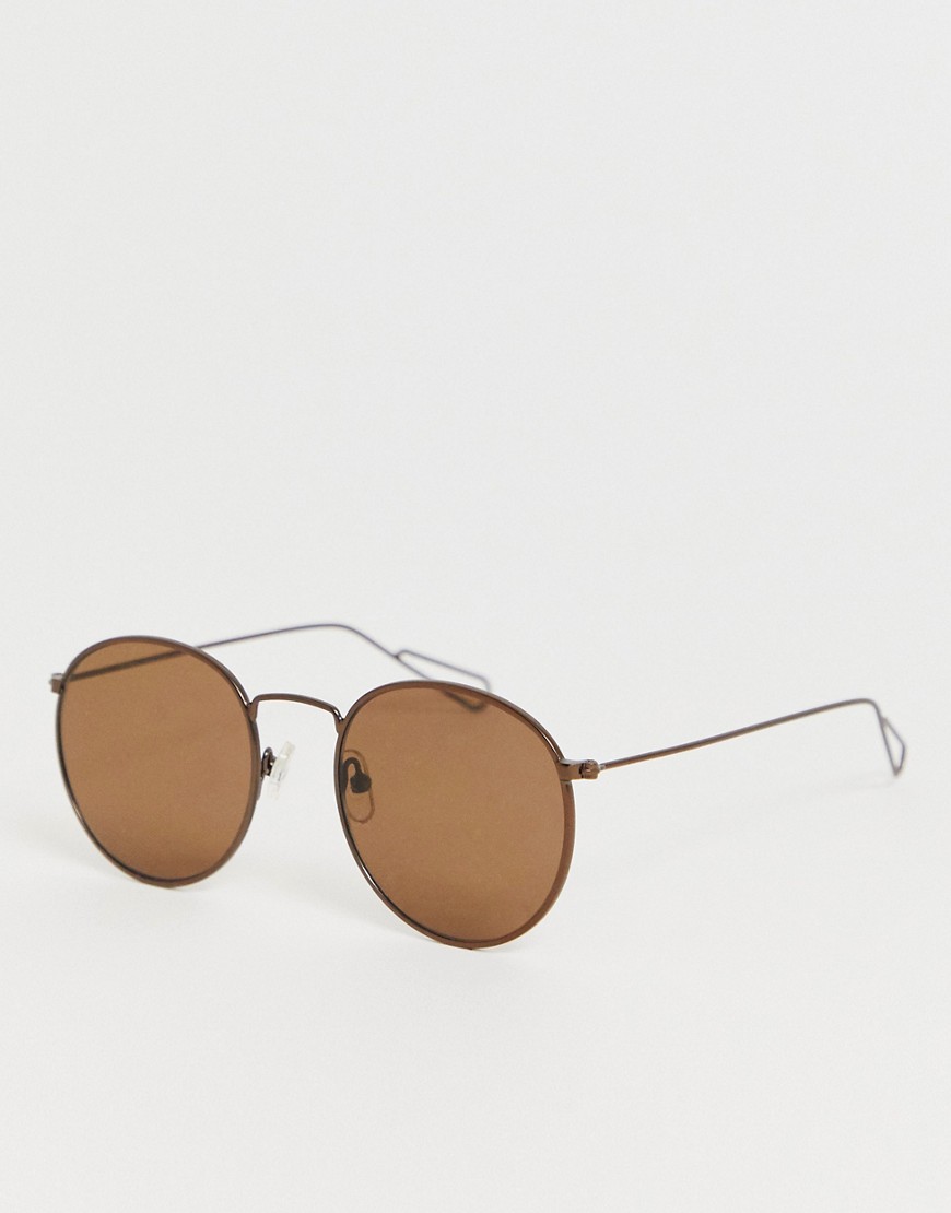 Weekday explore sunglasses in brown