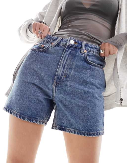 High waisted hotsell 90s shorts