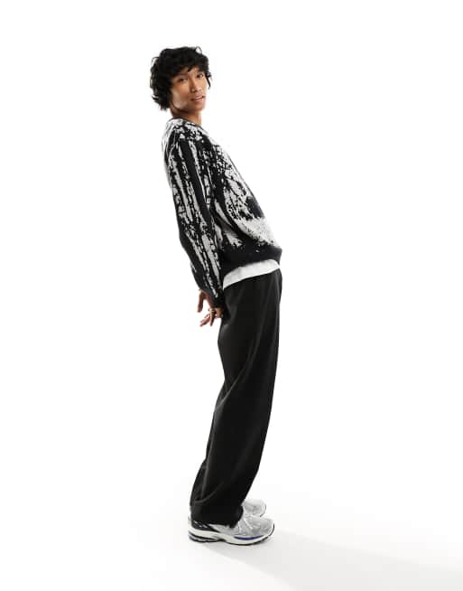 Weekday flame jacquard deals sweater asos