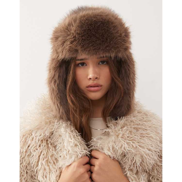 NWT Tan  Fur-Lined Hat s-l400.jpg main image 3